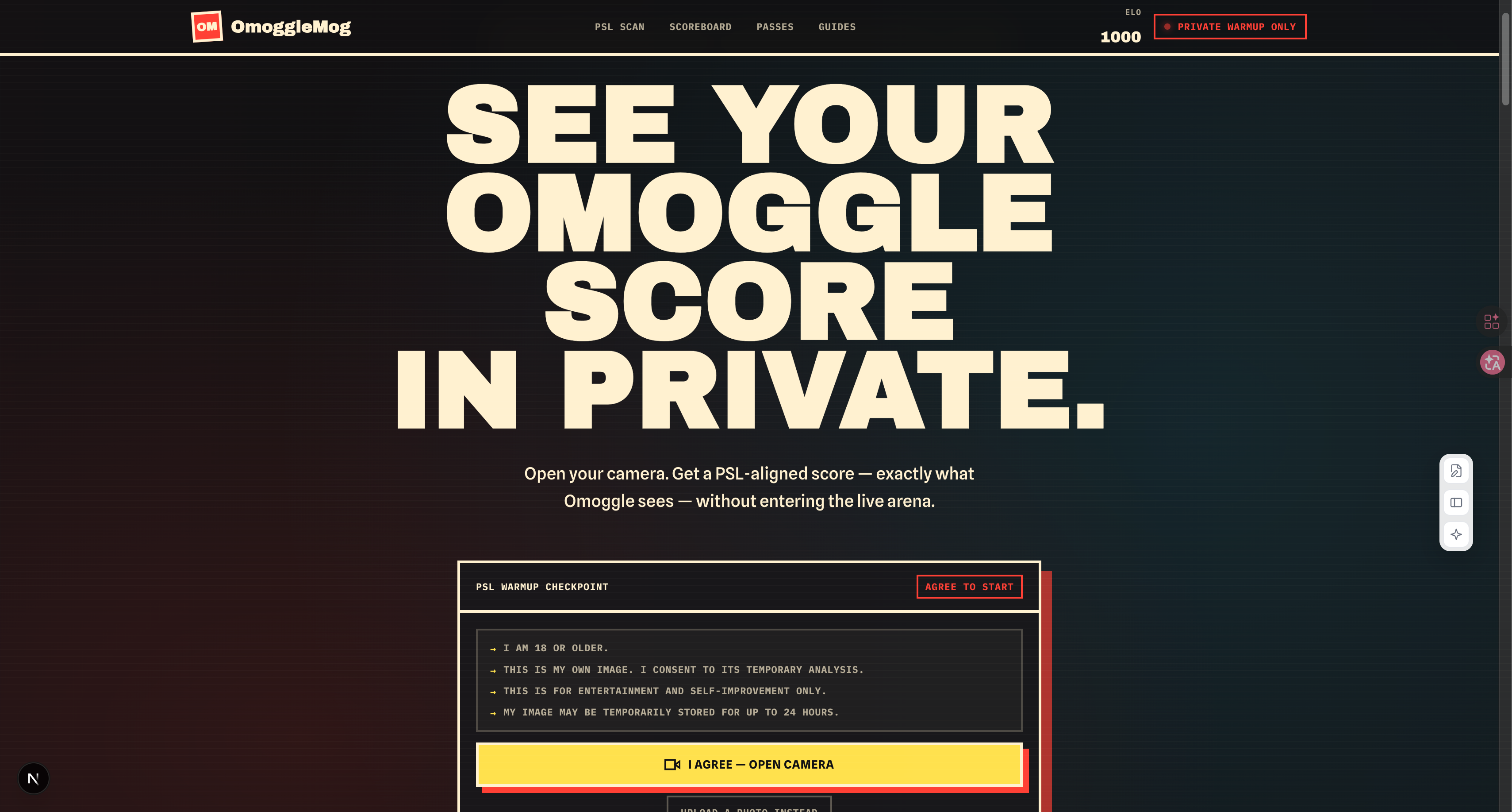 OmoggleMog - Omoggle Practice Test Before You Go Live